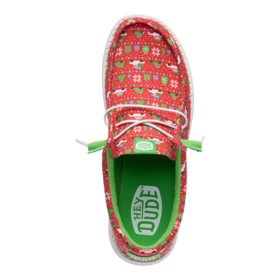 Wally Holiday Sweater – Red/Green/Multi - Image 6